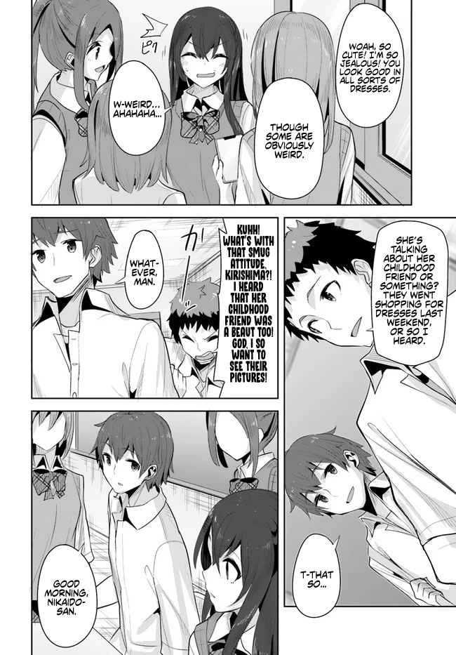 Tenkosaki: The Neat and Pretty Girl at My New School Is a Childhood Friend of Mine Who I Thought Was a Boy Chapter 11 page 22 - Chapter 11