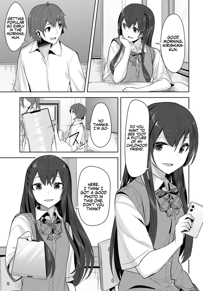 Tenkosaki: The Neat and Pretty Girl at My New School Is a Childhood Friend of Mine Who I Thought Was a Boy Chapter 11 page 23 - Chapter 11