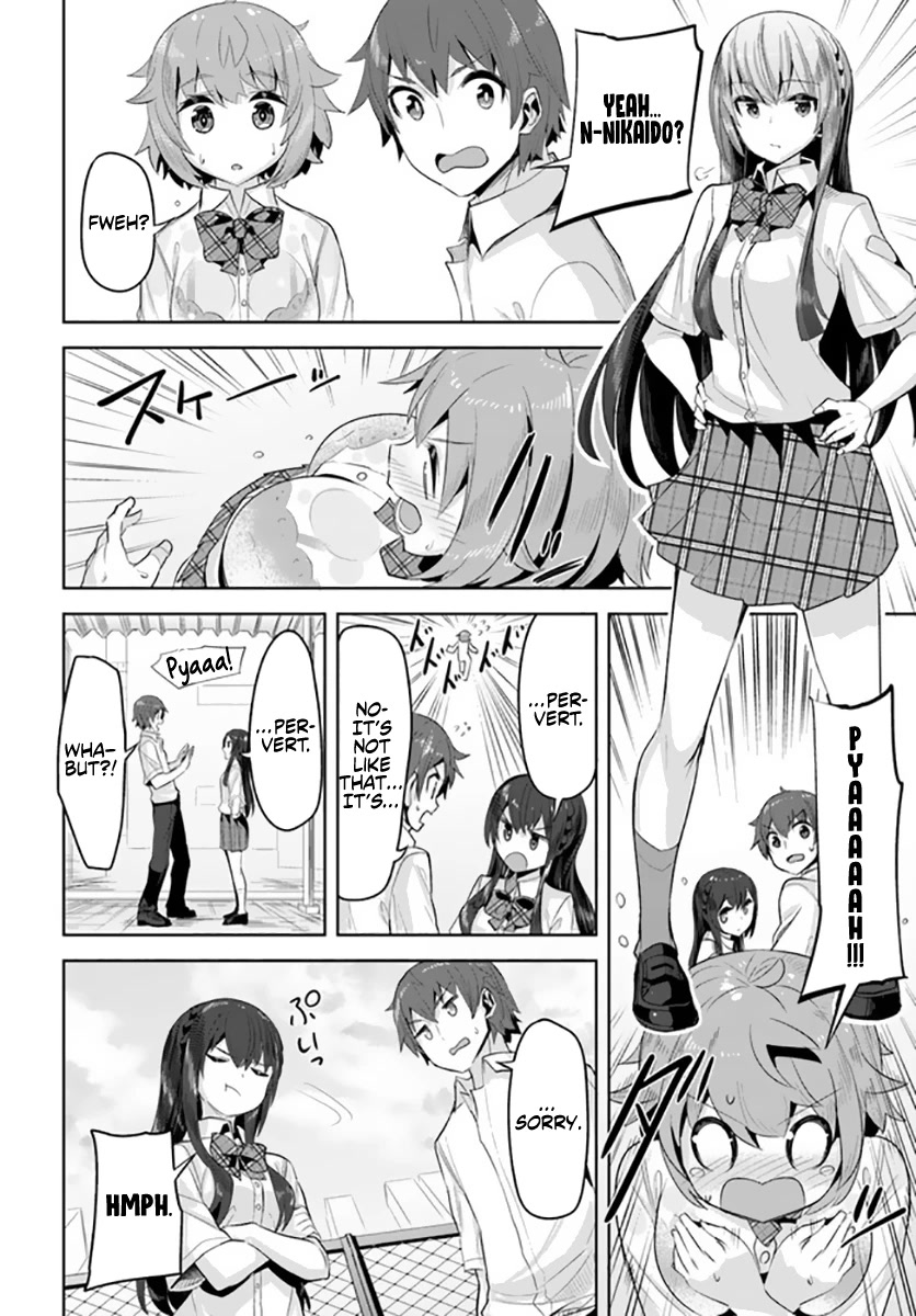Tenkosaki: The Neat and Pretty Girl at My New School Is a Childhood Friend of Mine Who I Thought Was a Boy Chapter 12 page 16 - Chapter 12