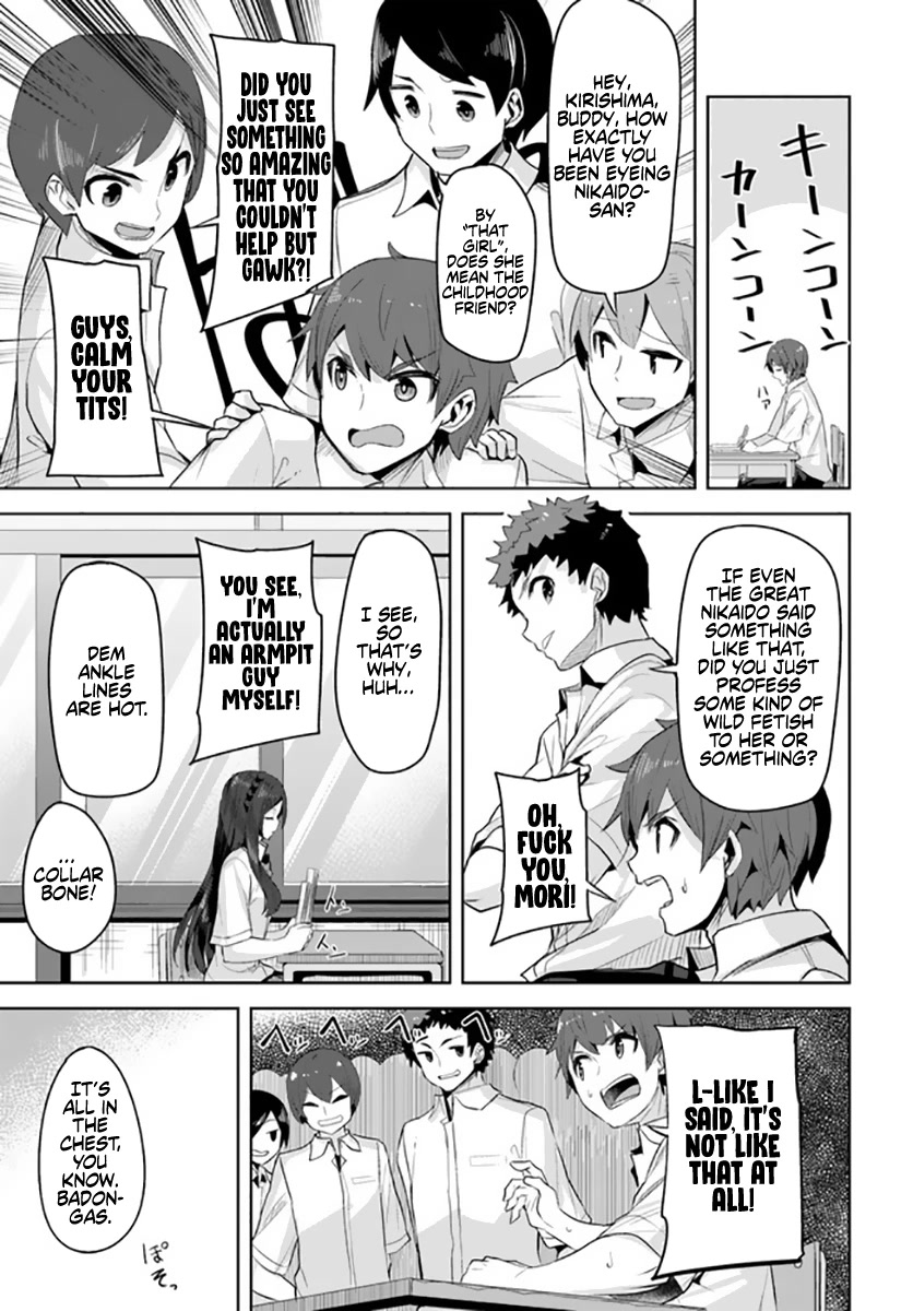 Tenkosaki: The Neat and Pretty Girl at My New School Is a Childhood Friend of Mine Who I Thought Was a Boy Chapter 12 page 19 - Chapter 12