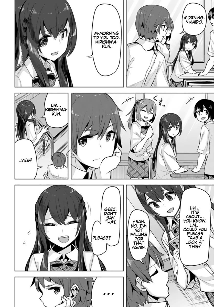 Tenkosaki: The Neat and Pretty Girl at My New School Is a Childhood Friend of Mine Who I Thought Was a Boy Chapter 12 page 6 - Chapter 12