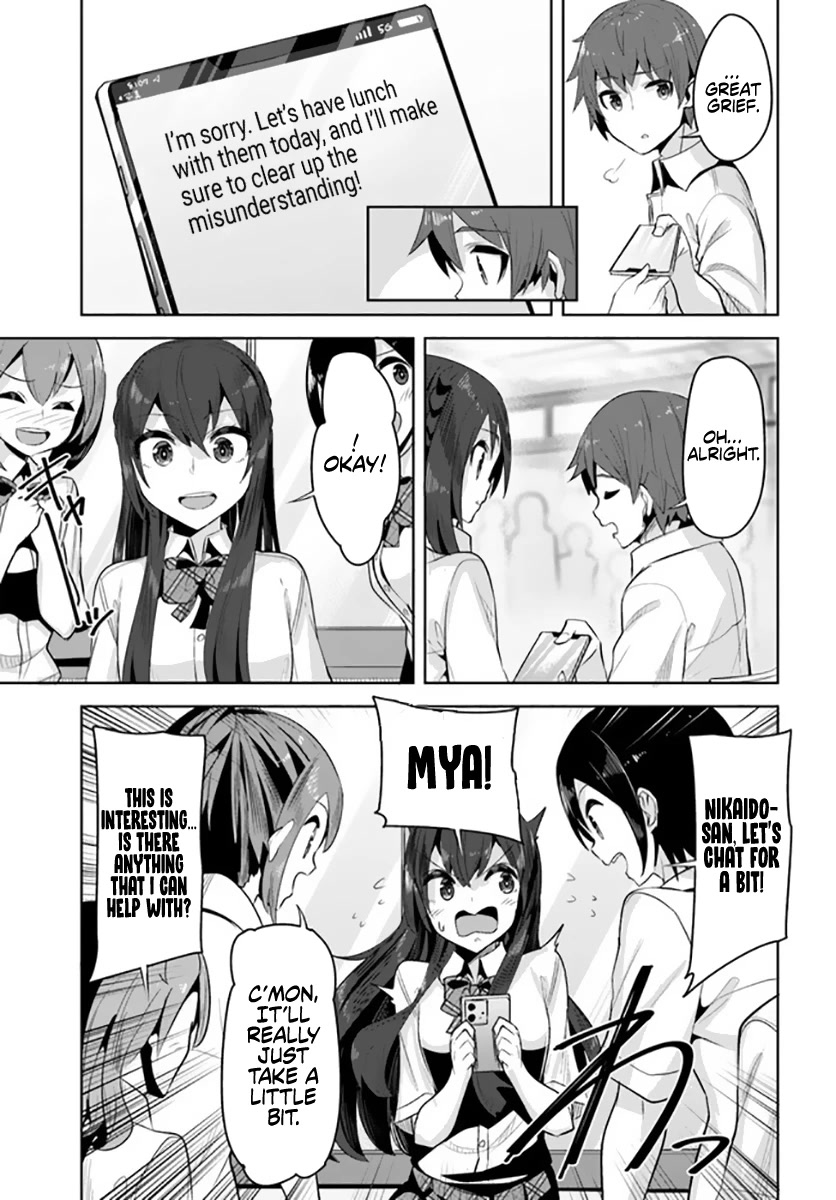 Tenkosaki: The Neat and Pretty Girl at My New School Is a Childhood Friend of Mine Who I Thought Was a Boy Chapter 12 page 7 - Chapter 12