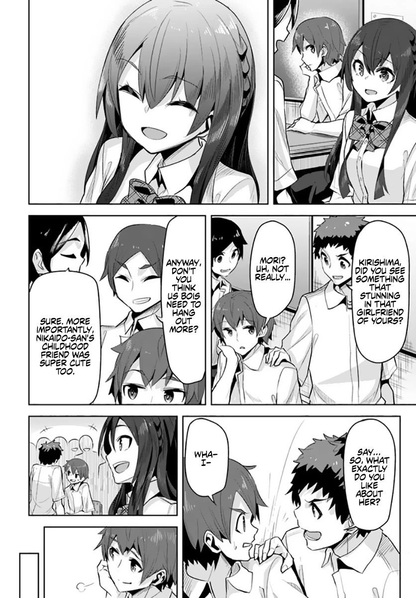 Tenkosaki: The Neat and Pretty Girl at My New School Is a Childhood Friend of Mine Who I Thought Was a Boy Chapter 12 page 8 - Chapter 12