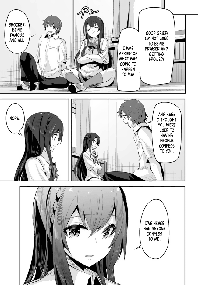 Tenkosaki: The Neat and Pretty Girl at My New School Is a Childhood Friend of Mine Who I Thought Was a Boy Chapter 13 page 25 - Chapter 13