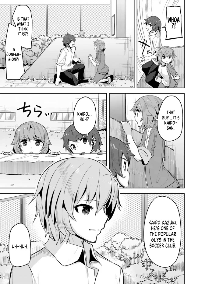Tenkosaki: The Neat and Pretty Girl at My New School Is a Childhood Friend of Mine Who I Thought Was a Boy Chapter 13 page 9 - Chapter 13