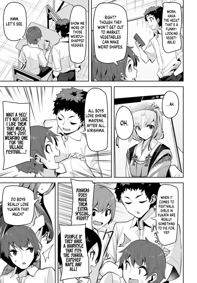 Tenkosaki: The Neat and Pretty Girl at My New School Is a Childhood Friend of Mine Who I Thought Was a Boy Chapter 14 page 13 - Chapter 14