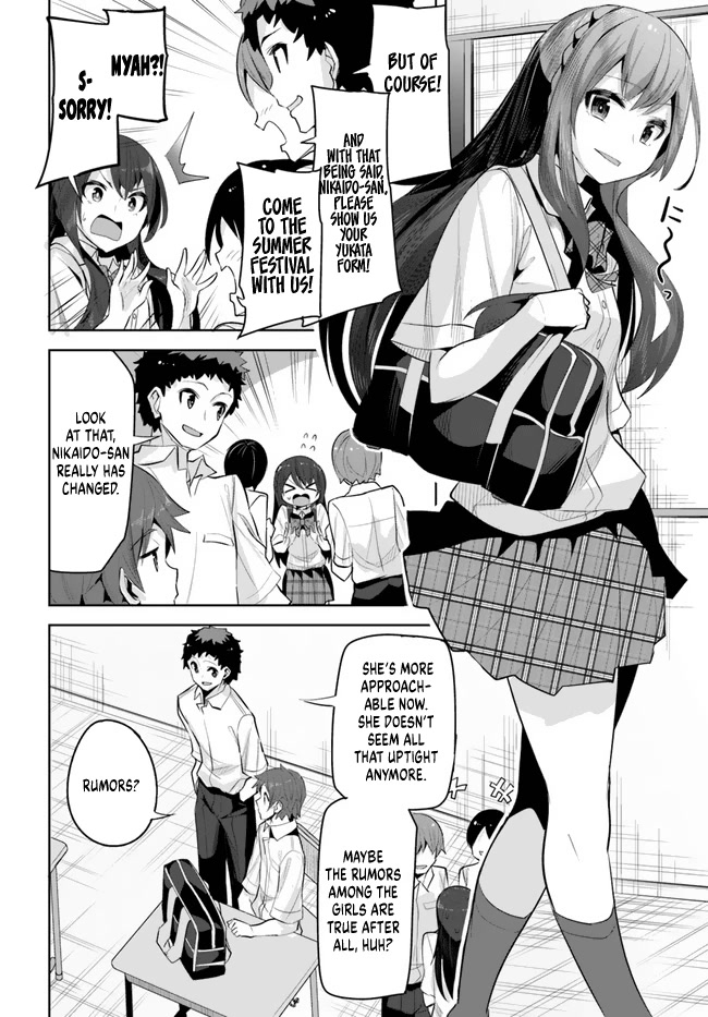 Tenkosaki: The Neat and Pretty Girl at My New School Is a Childhood Friend of Mine Who I Thought Was a Boy Chapter 14 page 14 - Chapter 14