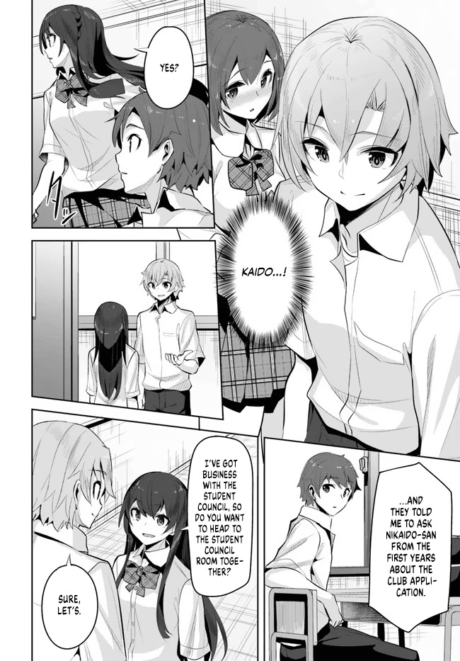 Tenkosaki: The Neat and Pretty Girl at My New School Is a Childhood Friend of Mine Who I Thought Was a Boy Chapter 14 page 16 - Chapter 14