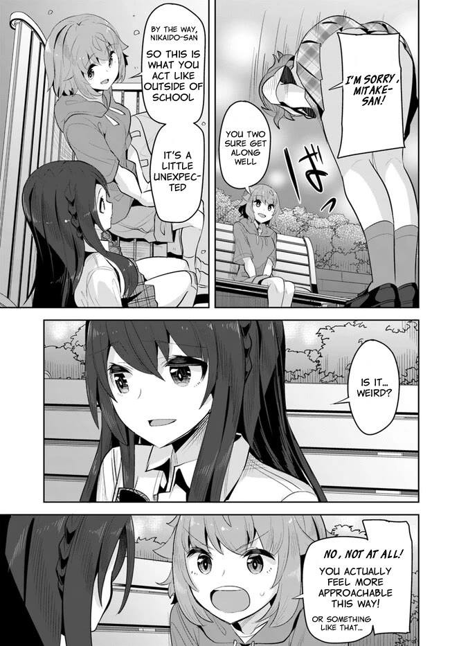 Tenkosaki: The Neat and Pretty Girl at My New School Is a Childhood Friend of Mine Who I Thought Was a Boy Chapter 15 page 25 - Chapter 15: A Dependable Back