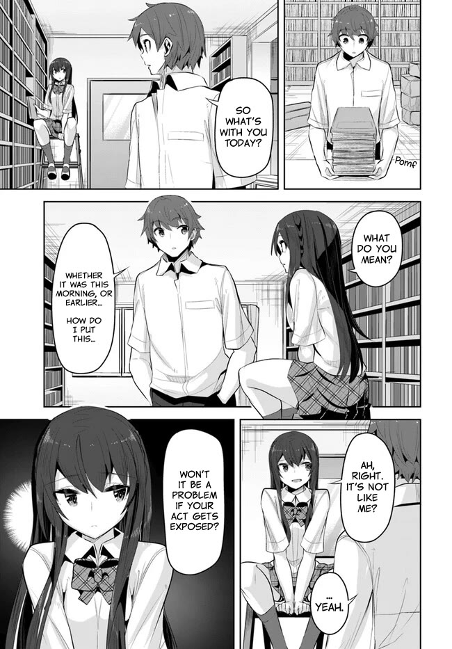 Tenkosaki: The Neat and Pretty Girl at My New School Is a Childhood Friend of Mine Who I Thought Was a Boy Chapter 16 page 13 - Chapter 16: It's Nothing!