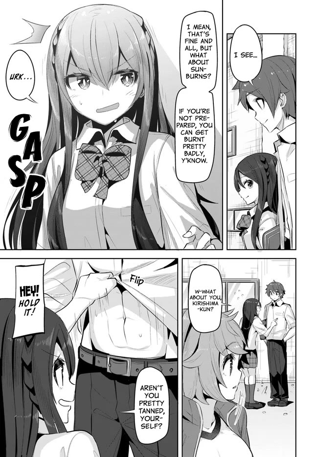 Tenkosaki: The Neat and Pretty Girl at My New School Is a Childhood Friend of Mine Who I Thought Was a Boy Chapter 16 page 5 - Chapter 16: It's Nothing!