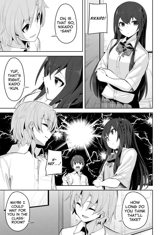 Tenkosaki: The Neat and Pretty Girl at My New School Is a Childhood Friend of Mine Who I Thought Was a Boy Chapter 16 page 9 - Chapter 16: It's Nothing!