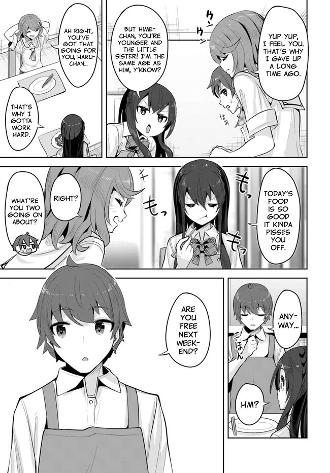 Tenkosaki: The Neat and Pretty Girl at My New School Is a Childhood Friend of Mine Who I Thought Was a Boy Chapter 17 page 19 - Chapter 17: Let's Hang Out!