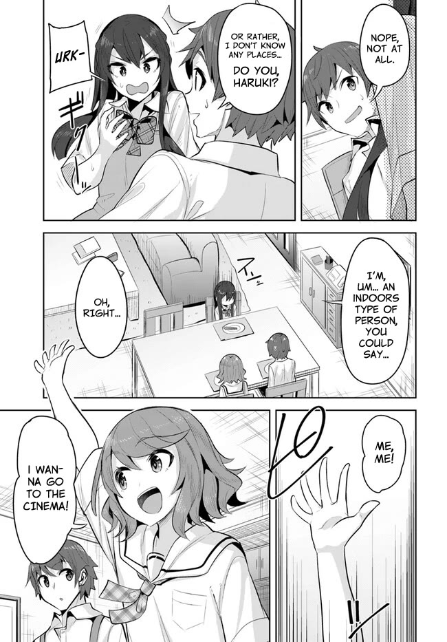 Tenkosaki: The Neat and Pretty Girl at My New School Is a Childhood Friend of Mine Who I Thought Was a Boy Chapter 17 page 21 - Chapter 17: Let's Hang Out!