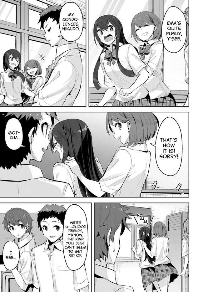 Tenkosaki: The Neat and Pretty Girl at My New School Is a Childhood Friend of Mine Who I Thought Was a Boy Chapter 17 page 3 - Chapter 17: Let's Hang Out!