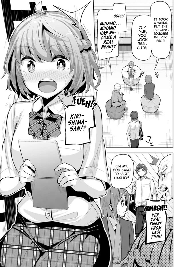 Tenkosaki: The Neat and Pretty Girl at My New School Is a Childhood Friend of Mine Who I Thought Was a Boy Chapter 18 page 15 - Chapter 18: Everyone Too