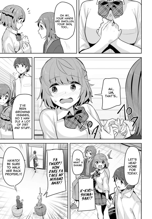 Tenkosaki: The Neat and Pretty Girl at My New School Is a Childhood Friend of Mine Who I Thought Was a Boy Chapter 18 page 19 - Chapter 18: Everyone Too