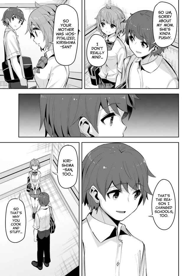 Tenkosaki: The Neat and Pretty Girl at My New School Is a Childhood Friend of Mine Who I Thought Was a Boy Chapter 18 page 21 - Chapter 18: Everyone Too