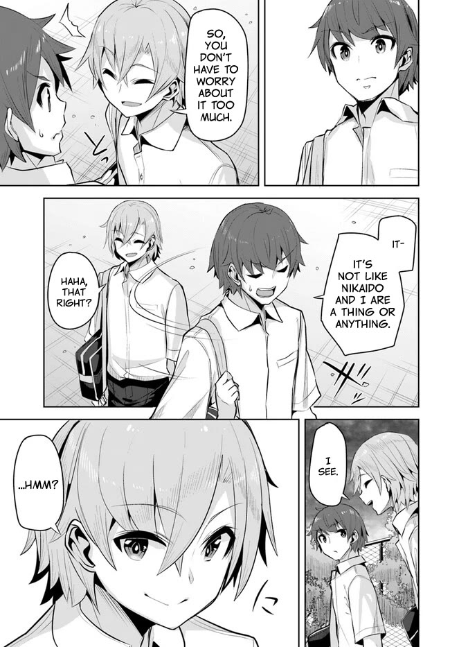 Tenkosaki: The Neat and Pretty Girl at My New School Is a Childhood Friend of Mine Who I Thought Was a Boy Chapter 18 page 3 - Chapter 18: Everyone Too
