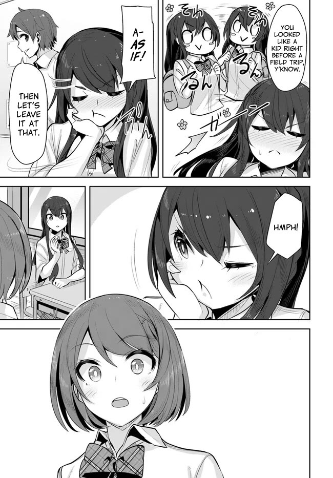 Tenkosaki: The Neat and Pretty Girl at My New School Is a Childhood Friend of Mine Who I Thought Was a Boy Chapter 18 page 7 - Chapter 18: Everyone Too