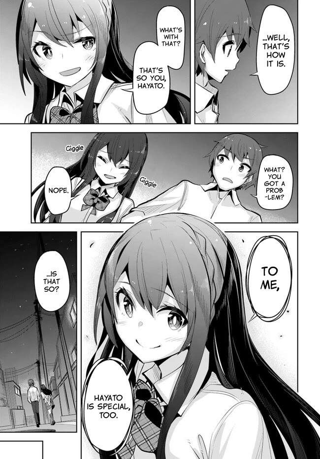 Tenkosaki: The Neat and Pretty Girl at My New School Is a Childhood Friend of Mine Who I Thought Was a Boy Chapter 19 page 23 - Chapter 19: Because You're Special