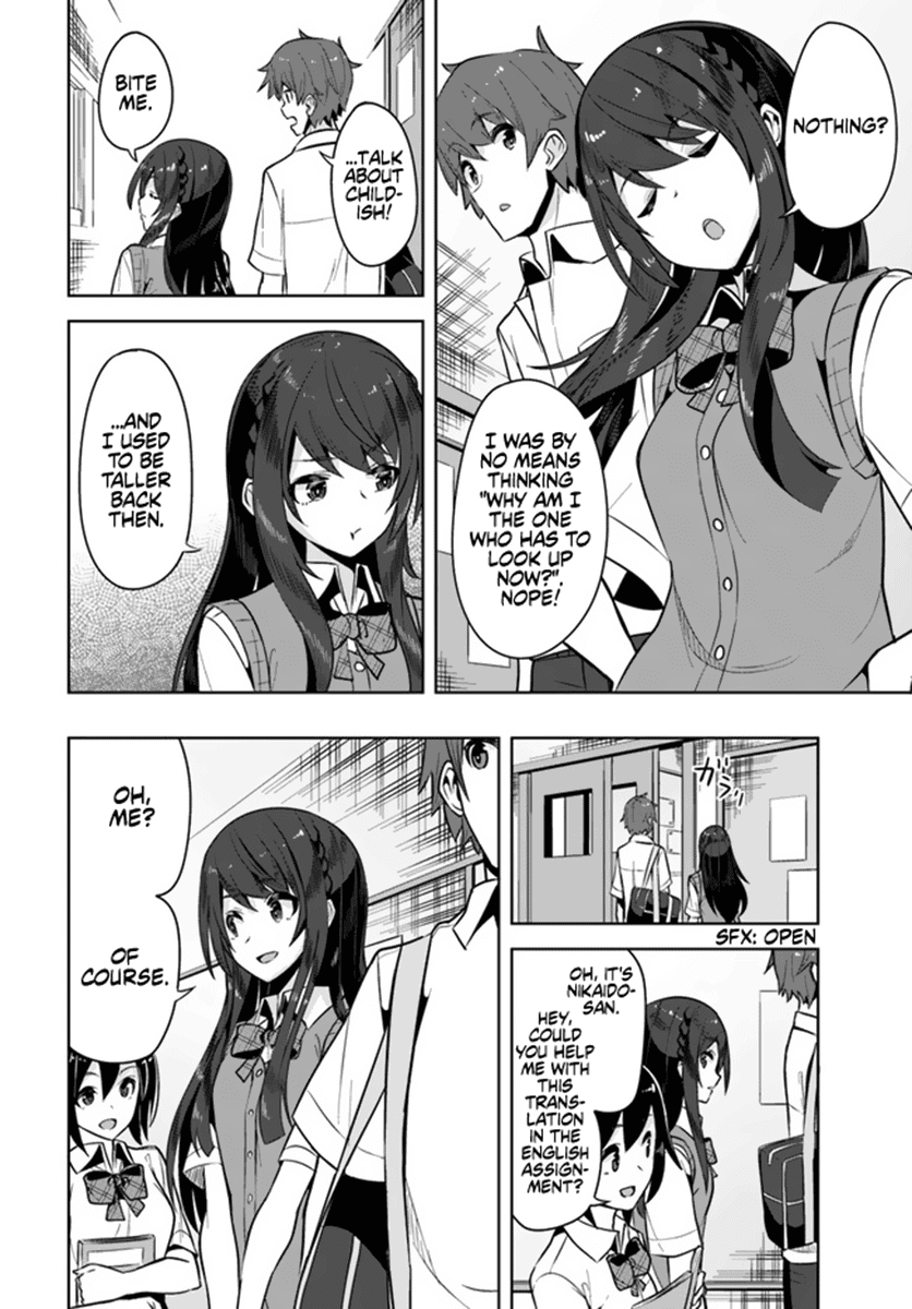 Tenkosaki: The Neat and Pretty Girl at My New School Is a Childhood Friend of Mine Who I Thought Was a Boy Chapter 2 page 19 - Chapter 2: Promise