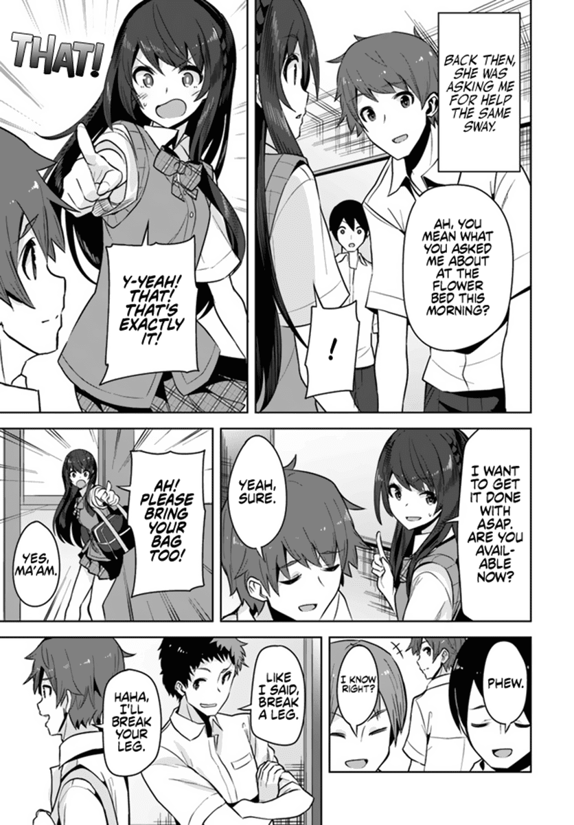 Tenkosaki: The Neat and Pretty Girl at My New School Is a Childhood Friend of Mine Who I Thought Was a Boy Chapter 2 page 24 - Chapter 2: Promise