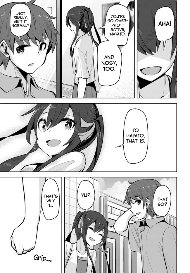 Tenkosaki: The Neat and Pretty Girl at My New School Is a Childhood Friend of Mine Who I Thought Was a Boy Chapter 20 page 21 - Chapter 20: I Don't Like...