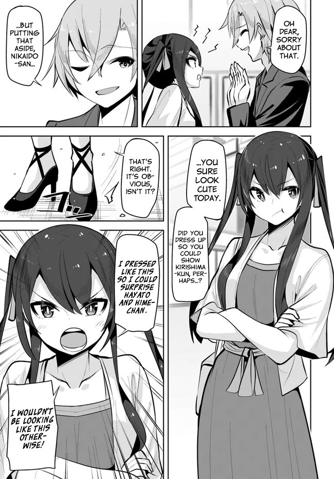 Tenkosaki: The Neat and Pretty Girl at My New School Is a Childhood Friend of Mine Who I Thought Was a Boy Chapter 20 page 5 - Chapter 20: I Don't Like...