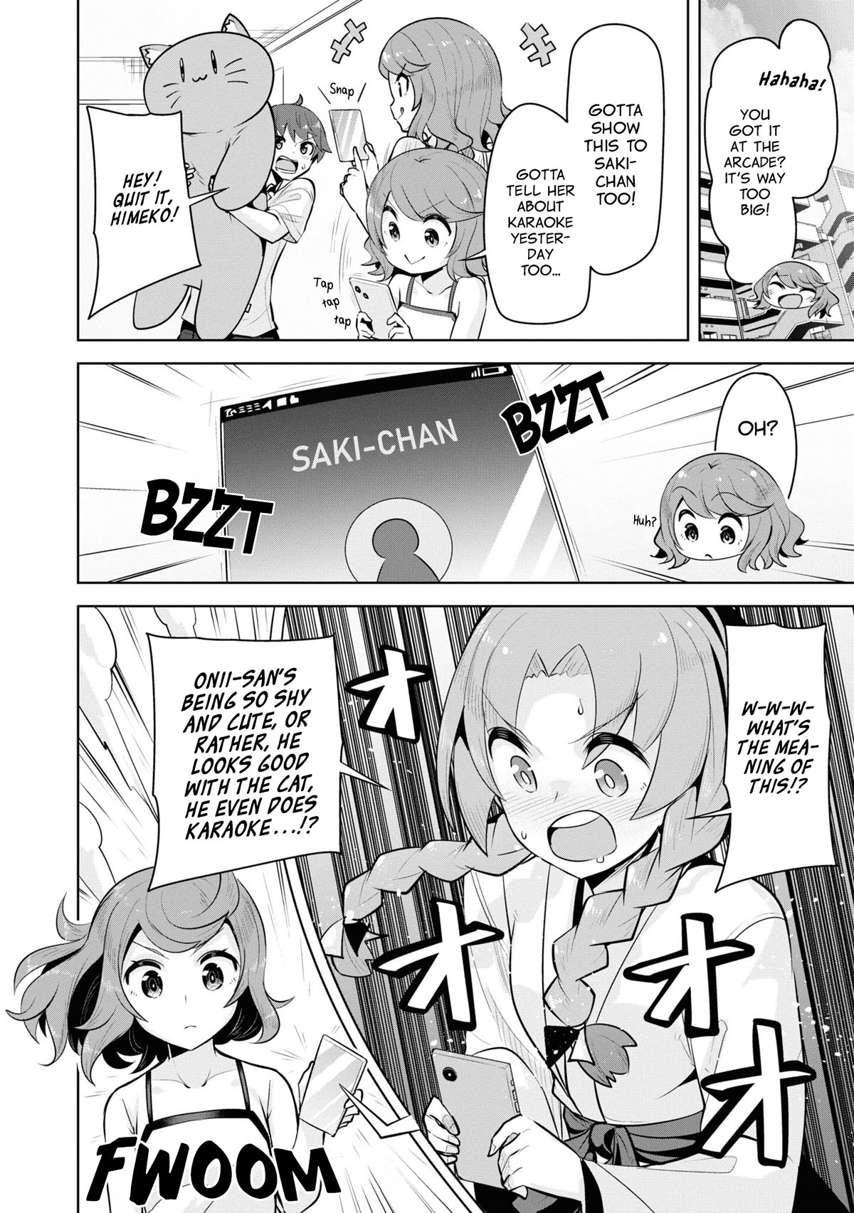 Tenkosaki: The Neat and Pretty Girl at My New School Is a Childhood Friend of Mine Who I Thought Was a Boy Chapter 21.5 page 2 - Chapter 21.5: A Present