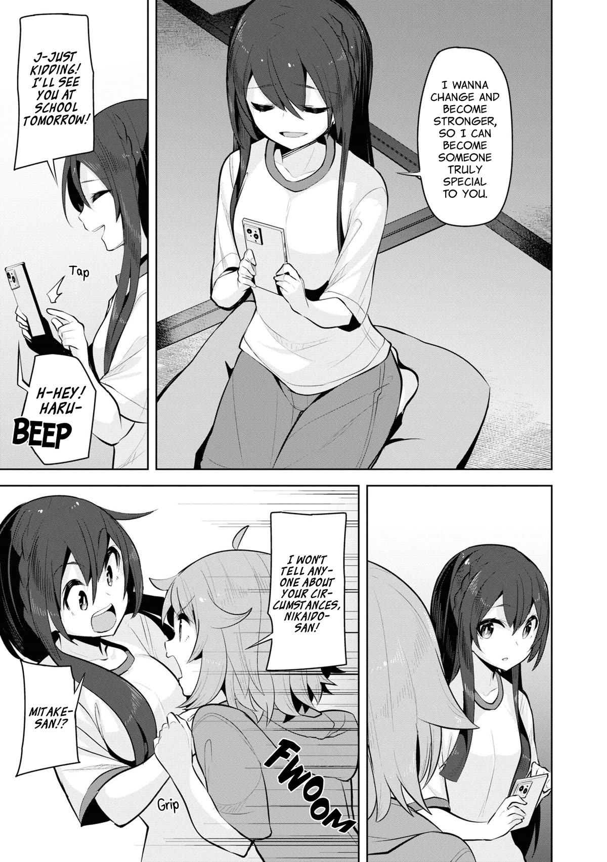 Tenkosaki: The Neat and Pretty Girl at My New School Is a Childhood Friend of Mine Who I Thought Was a Boy Chapter 21 page 18 - Chapter 21: Because You're Special