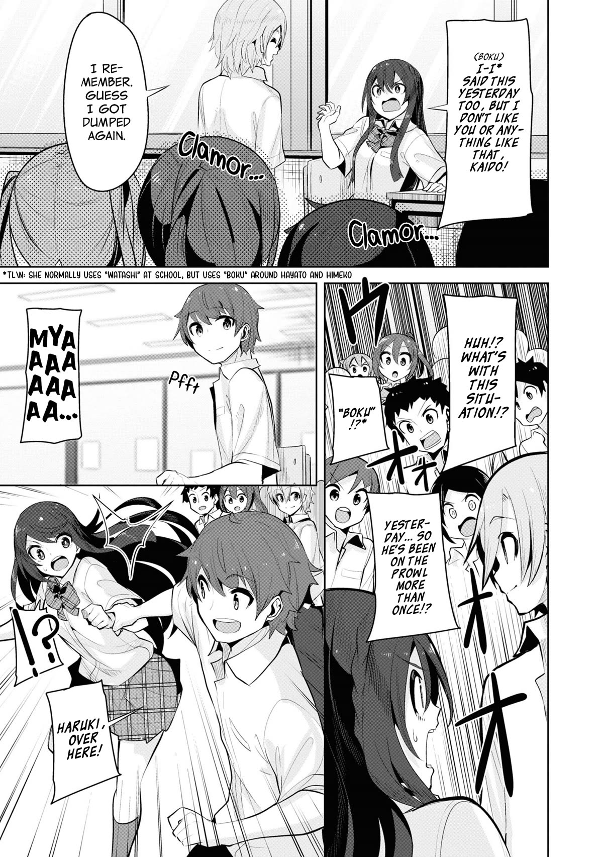 Tenkosaki: The Neat and Pretty Girl at My New School Is a Childhood Friend of Mine Who I Thought Was a Boy Chapter 21 page 24 - Chapter 21: Because You're Special