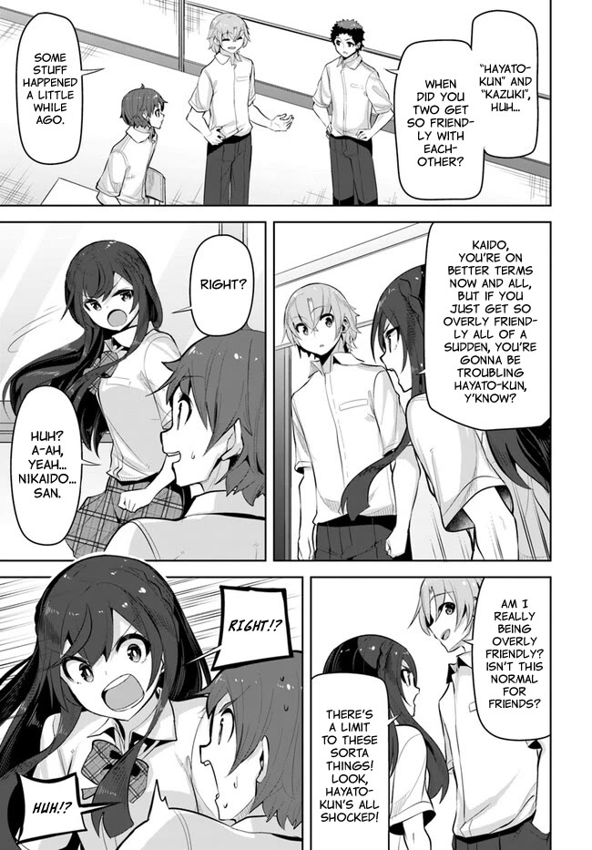 Tenkosaki: The Neat and Pretty Girl at My New School Is a Childhood Friend of Mine Who I Thought Was a Boy Chapter 22 page 11 - Chapter 22: First, Create an Opportunity