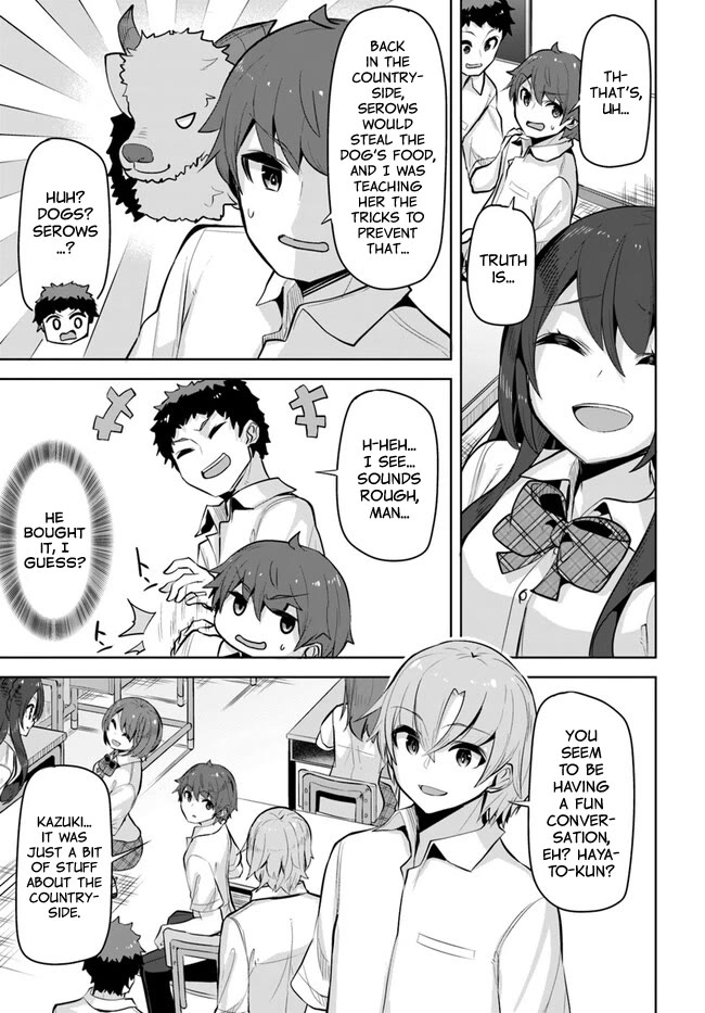 Tenkosaki: The Neat and Pretty Girl at My New School Is a Childhood Friend of Mine Who I Thought Was a Boy Chapter 22 page 9 - Chapter 22: First, Create an Opportunity
