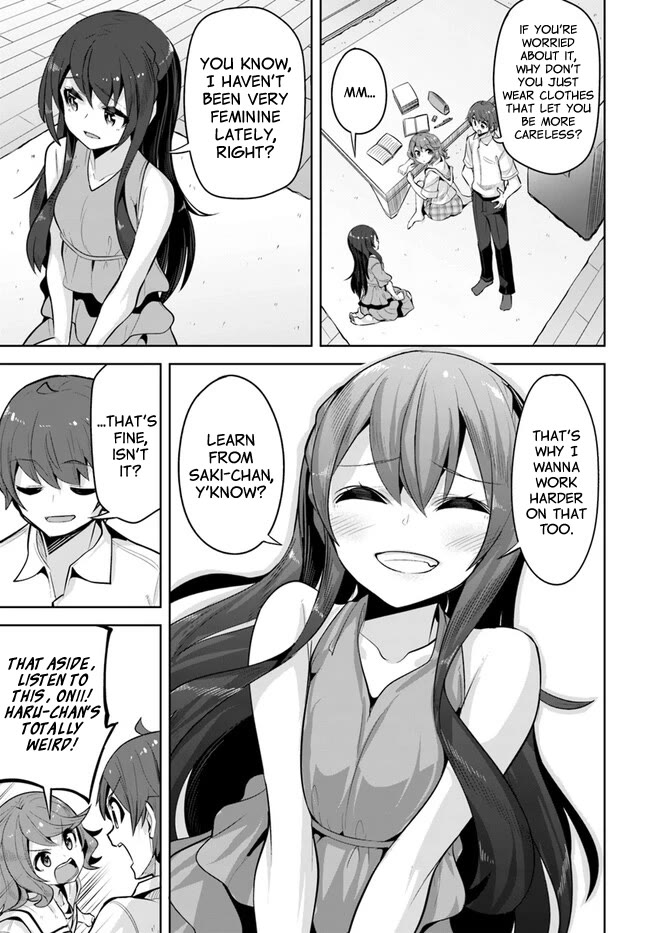 Tenkosaki: The Neat and Pretty Girl at My New School Is a Childhood Friend of Mine Who I Thought Was a Boy Chapter 23 page 21 - Chapter 23: Start Over From the Top, It’s Nice to Meet You