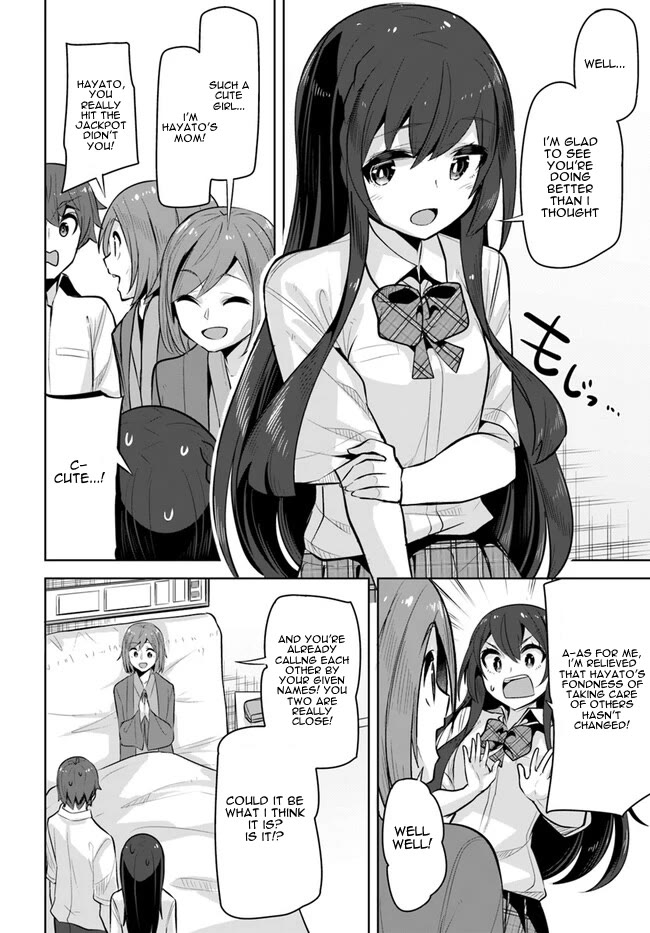 Tenkosaki: The Neat and Pretty Girl at My New School Is a Childhood Friend of Mine Who I Thought Was a Boy Chapter 24 page 18 - Chapter 24: Is it fine?