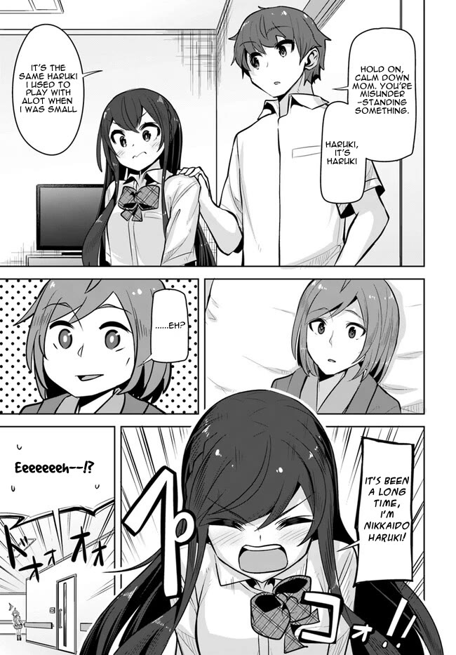 Tenkosaki: The Neat and Pretty Girl at My New School Is a Childhood Friend of Mine Who I Thought Was a Boy Chapter 24 page 19 - Chapter 24: Is it fine?