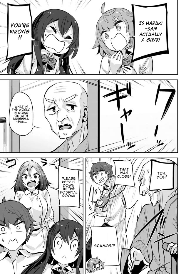 Tenkosaki: The Neat and Pretty Girl at My New School Is a Childhood Friend of Mine Who I Thought Was a Boy Chapter 24 page 21 - Chapter 24: Is it fine?