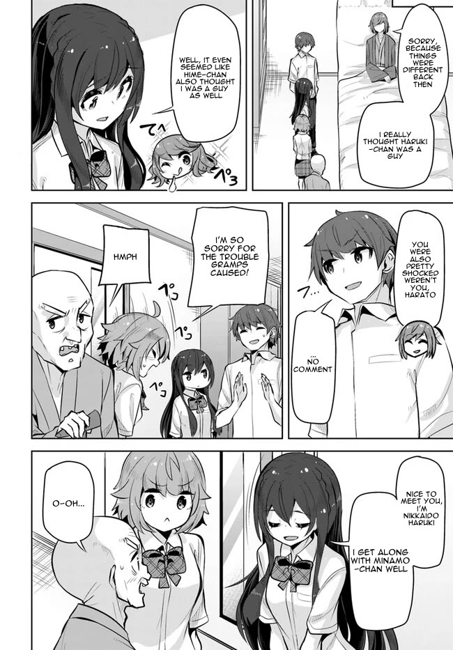 Tenkosaki: The Neat and Pretty Girl at My New School Is a Childhood Friend of Mine Who I Thought Was a Boy Chapter 24 page 22 - Chapter 24: Is it fine?
