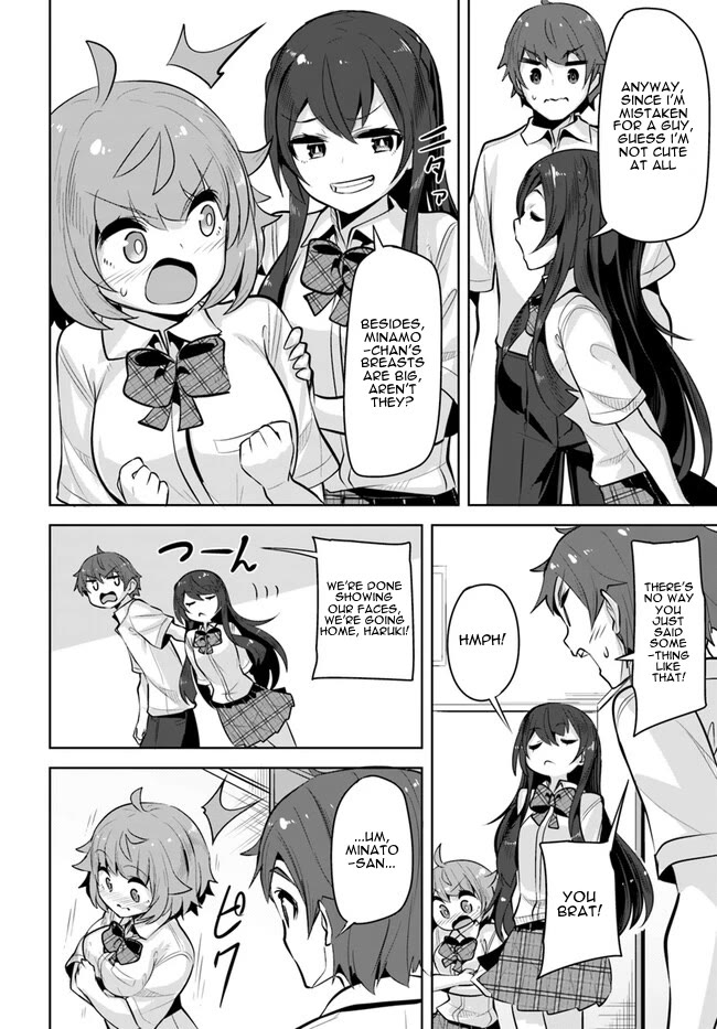 Tenkosaki: The Neat and Pretty Girl at My New School Is a Childhood Friend of Mine Who I Thought Was a Boy Chapter 24 page 28 - Chapter 24: Is it fine?