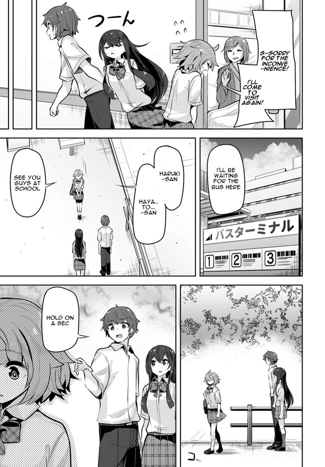 Tenkosaki: The Neat and Pretty Girl at My New School Is a Childhood Friend of Mine Who I Thought Was a Boy Chapter 24 page 29 - Chapter 24: Is it fine?