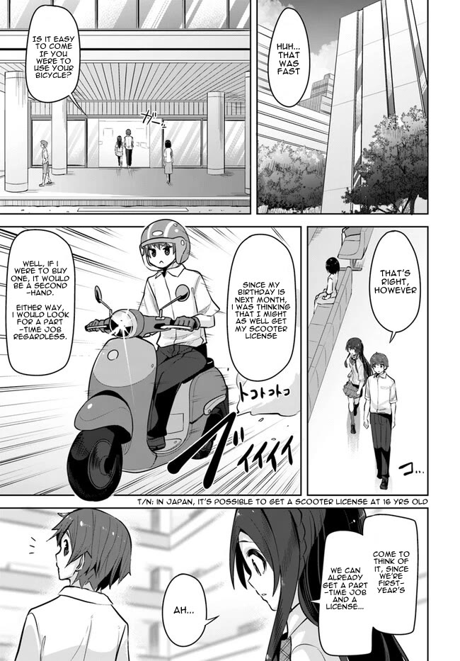 Tenkosaki: The Neat and Pretty Girl at My New School Is a Childhood Friend of Mine Who I Thought Was a Boy Chapter 24 page 3 - Chapter 24: Is it fine?