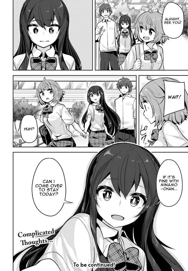 Tenkosaki: The Neat and Pretty Girl at My New School Is a Childhood Friend of Mine Who I Thought Was a Boy Chapter 24 page 32 - Chapter 24: Is it fine?
