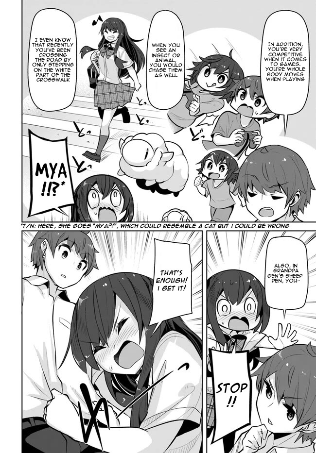 Tenkosaki: The Neat and Pretty Girl at My New School Is a Childhood Friend of Mine Who I Thought Was a Boy Chapter 24 page 6 - Chapter 24: Is it fine?