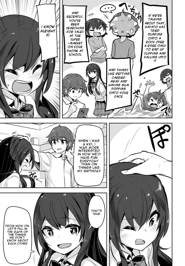 Tenkosaki: The Neat and Pretty Girl at My New School Is a Childhood Friend of Mine Who I Thought Was a Boy Chapter 24 page 7 - Chapter 24: Is it fine?