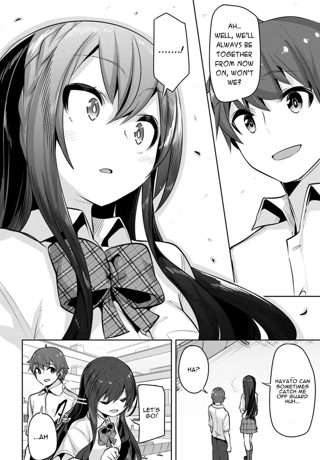 Tenkosaki: The Neat and Pretty Girl at My New School Is a Childhood Friend of Mine Who I Thought Was a Boy Chapter 24 page 8 - Chapter 24: Is it fine?