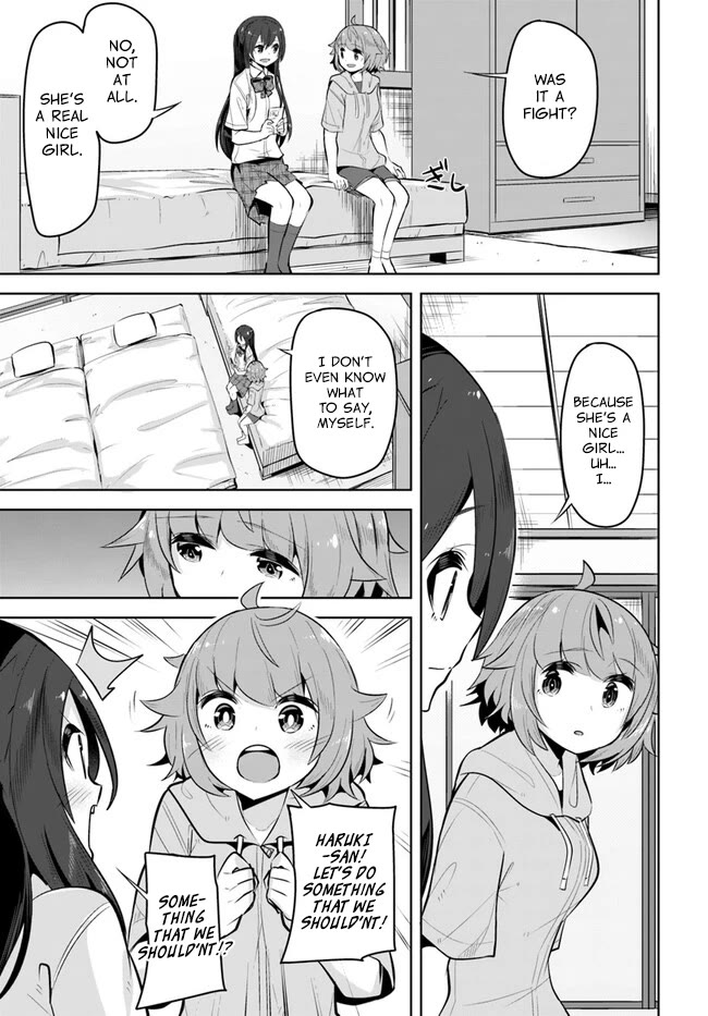Tenkosaki: The Neat and Pretty Girl at My New School Is a Childhood Friend of Mine Who I Thought Was a Boy Chapter 25 page 11 - Chapter 25: Part Time Job