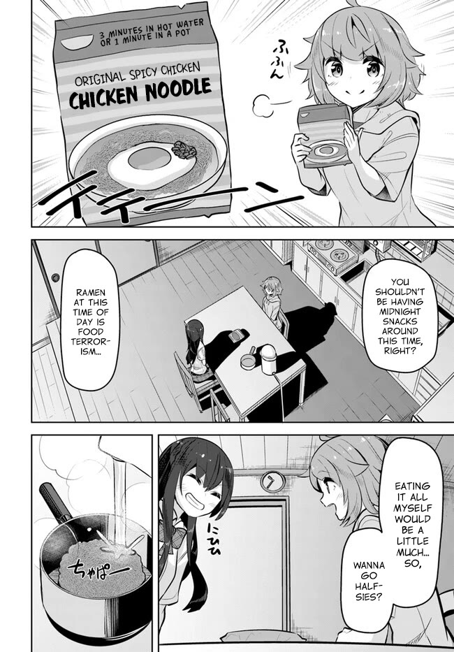 Tenkosaki: The Neat and Pretty Girl at My New School Is a Childhood Friend of Mine Who I Thought Was a Boy Chapter 25 page 12 - Chapter 25: Part Time Job