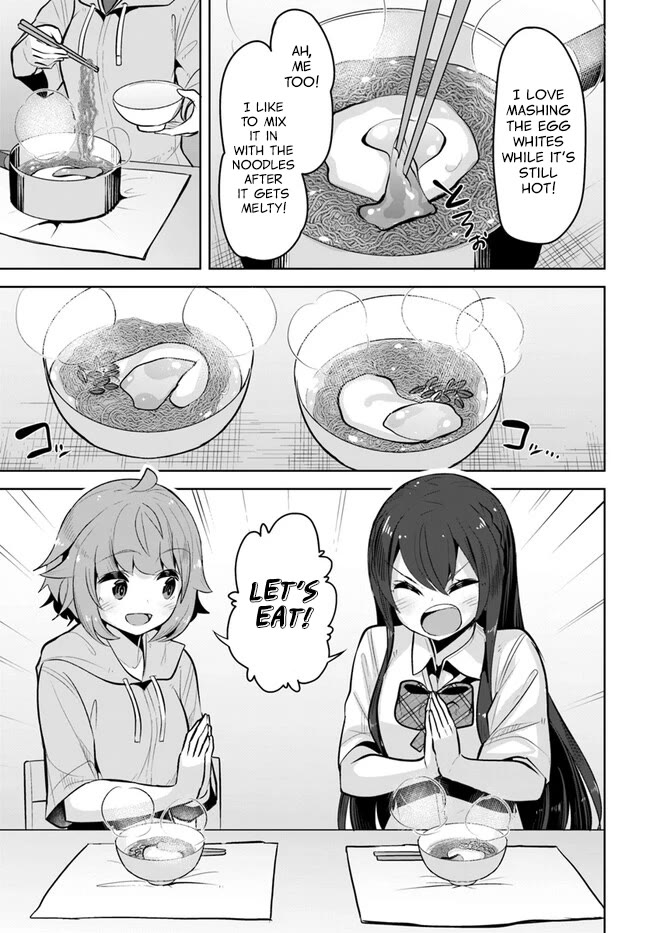 Tenkosaki: The Neat and Pretty Girl at My New School Is a Childhood Friend of Mine Who I Thought Was a Boy Chapter 25 page 13 - Chapter 25: Part Time Job