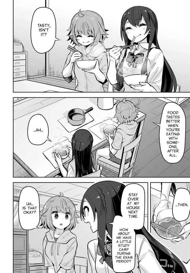 Tenkosaki: The Neat and Pretty Girl at My New School Is a Childhood Friend of Mine Who I Thought Was a Boy Chapter 25 page 14 - Chapter 25: Part Time Job